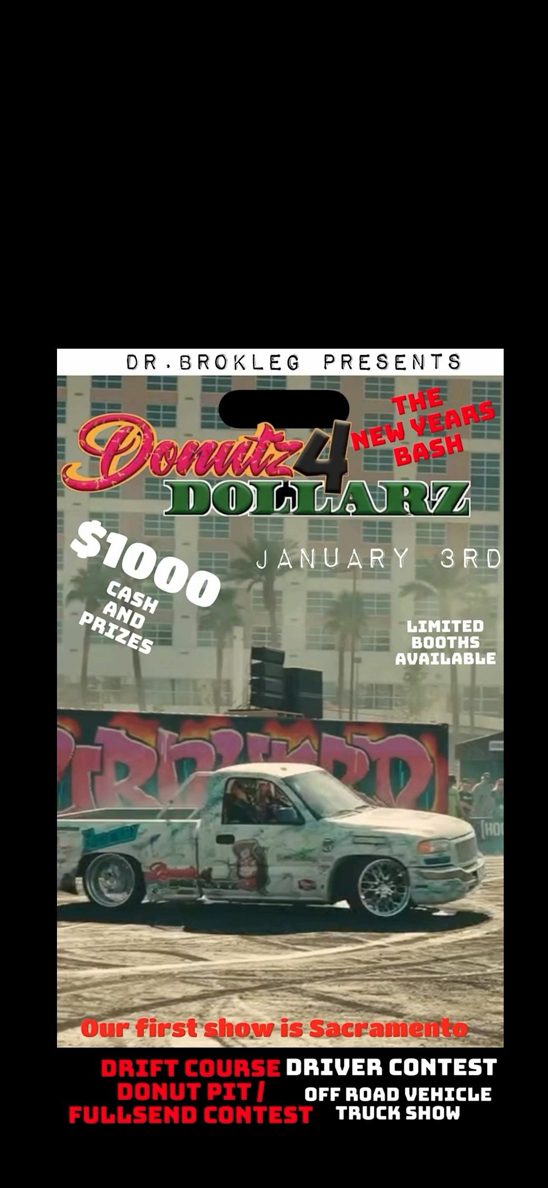 DONUTZ4DOLLARZ, 3 January | Event in Sacramento | AllEvents