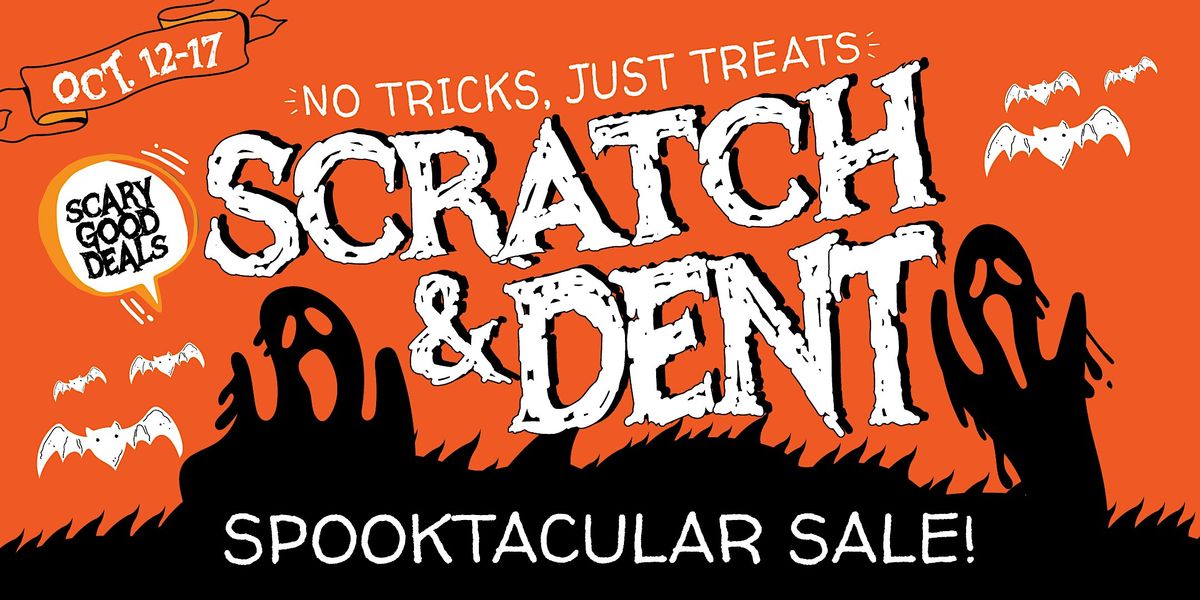 SCRATCH & DENT: SPOOKTACULAR SALE, Hyatt's All Things Creative, Buffalo ...