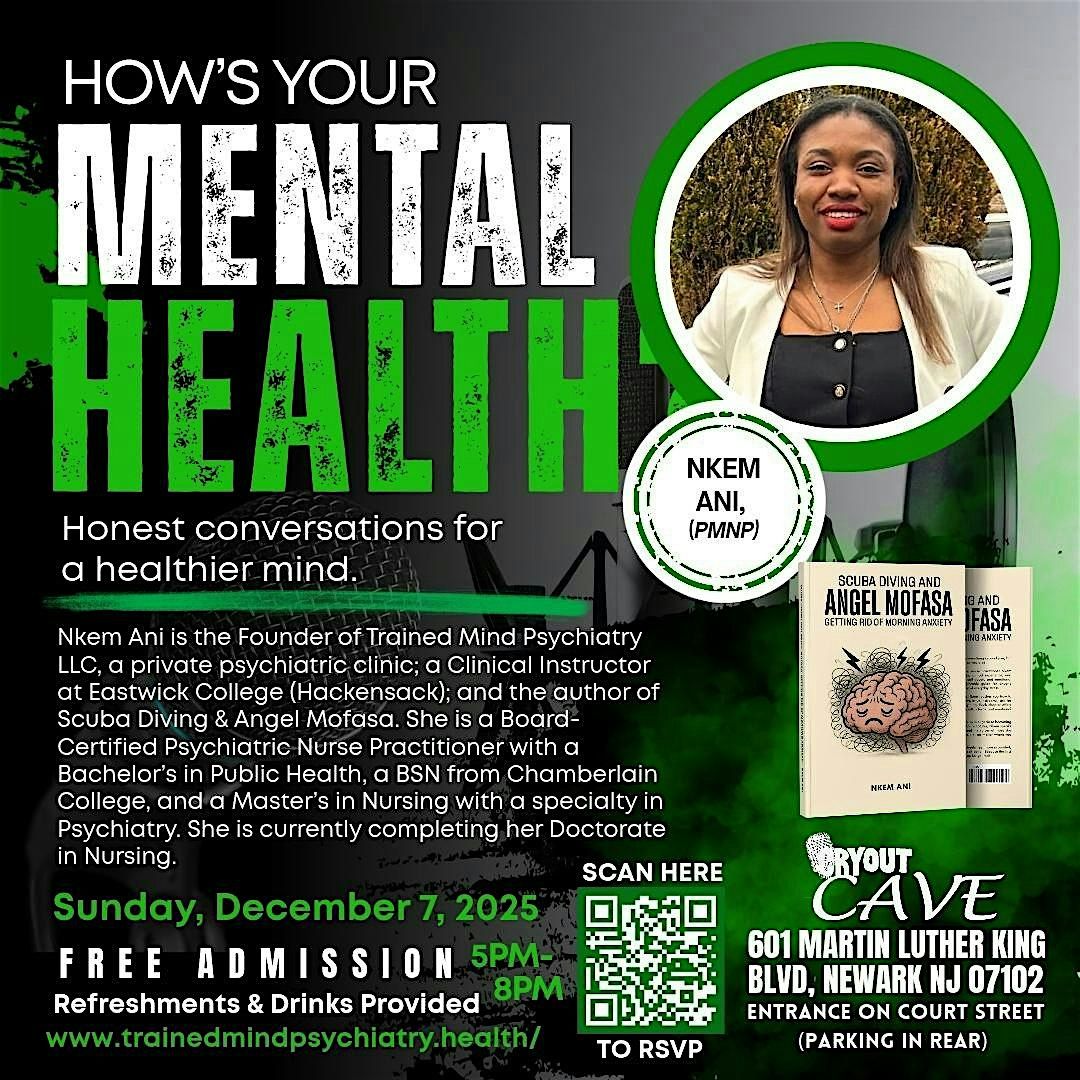 How's Your Mental Health?, 7 December | Event in Newark | AllEvents