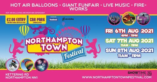 Northampton Town Festival 2021 The Racecourse Northampton August 6 To August 8 Allevents In Christmas Events Near Northampton 2021