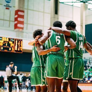 Parking UTSA Roadrunners at North Texas Mean Green Mens Basketball