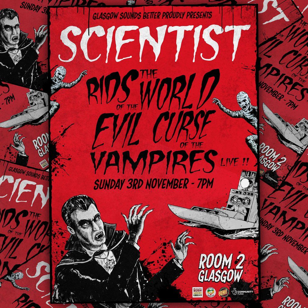 Scientist Rids the World of the Evil Curse of the Vampires LIVE, Room 2 ...