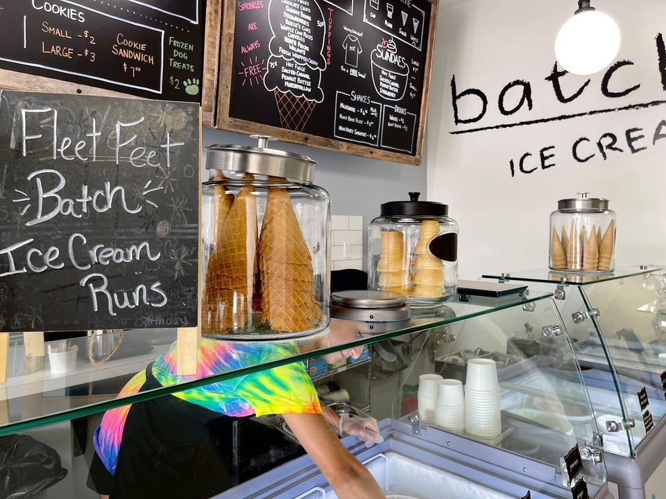 Fleet Feet & Batch Ice Cream Fun Run, Fleet Feet Longmeadow, 6 July