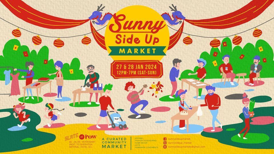 Sunny Side Up Market Chinese New Year Edition 2024, Slate at The Row