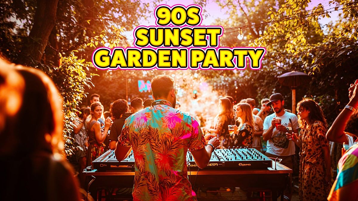 90s Sunset Garden Party: Newcastle 🌅, 22 August | Event in Newcastle Upon Tyne | AllEvents