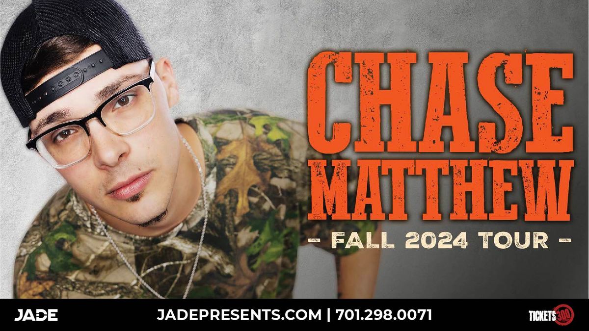 Chase Matthew at The Union Event Center - Salt Lake City, 5 December | Event in Salt Lake City | AllEvents