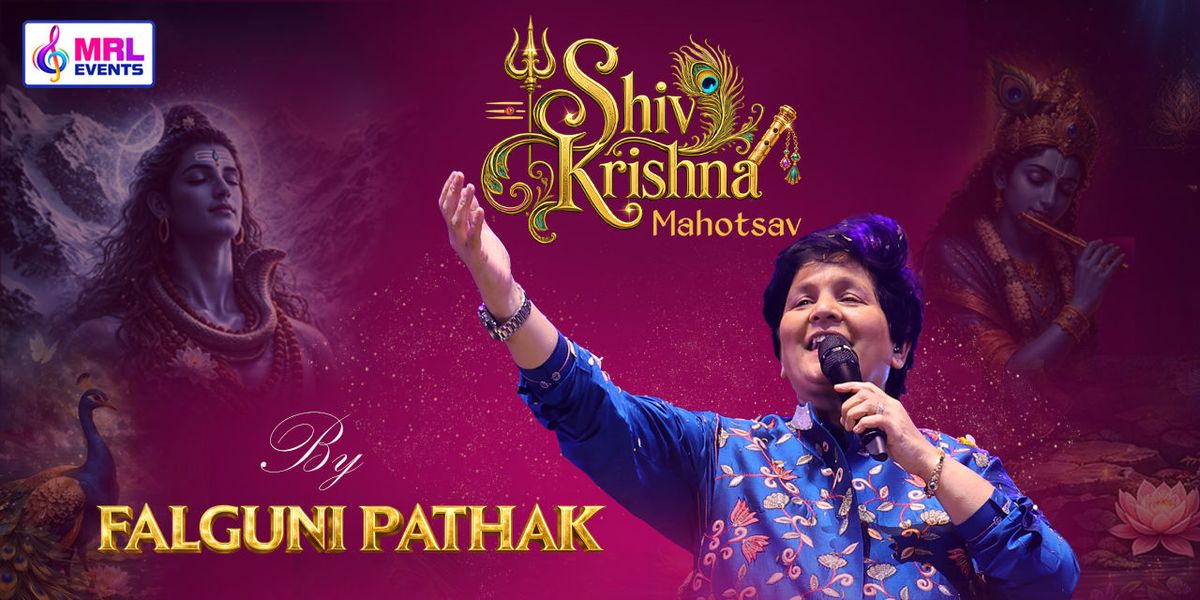 SHIVKRISHNA MAHOTSAV BY FALGUNI PATHAK — event poster