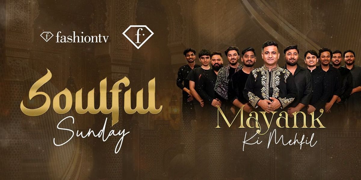 Soulful Sunday with Mayank ki Mehfil, 25 May | Event in New Delhi | AllEvents