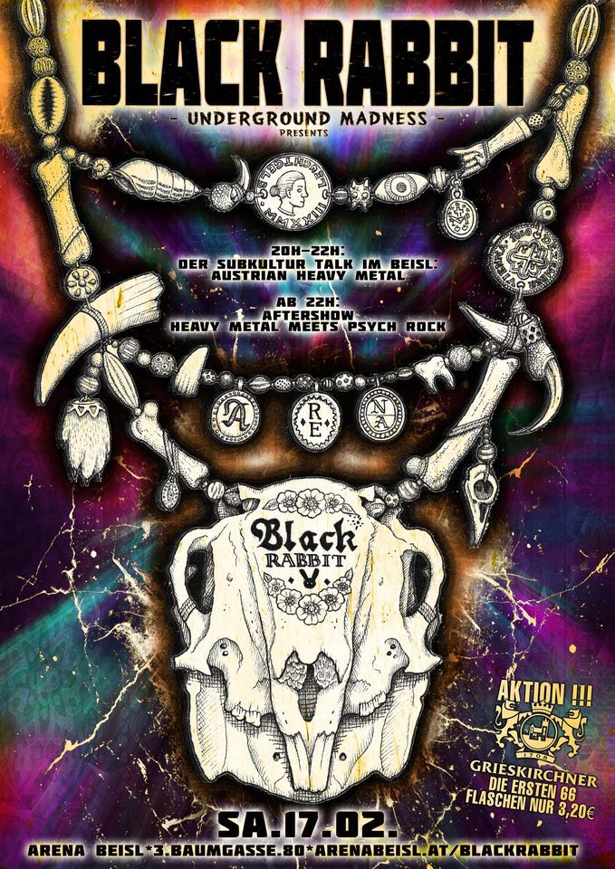 Vol 8: Black Rabbit goes Heavy Metal, Arena Beisl Erdberg, Wien, 17 ...