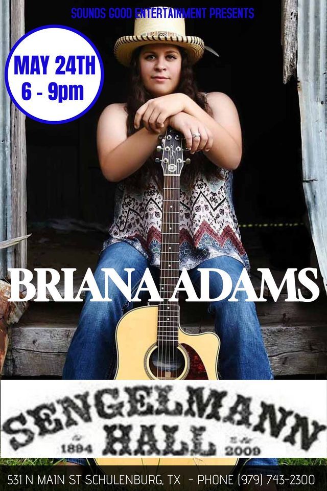Briana Adams Sengelmann Hall , Momma's at Sengelmann, Schulenburg, 24