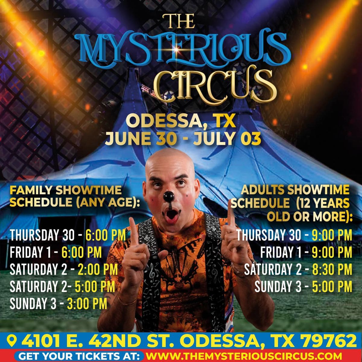 Mysterious Circus, Panhandle South Plains Fairgrounds, Lubbock