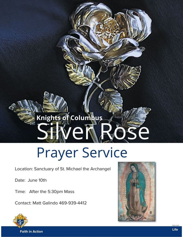 Knights of Columbus Silver Rose Prayer Service, St Michael the