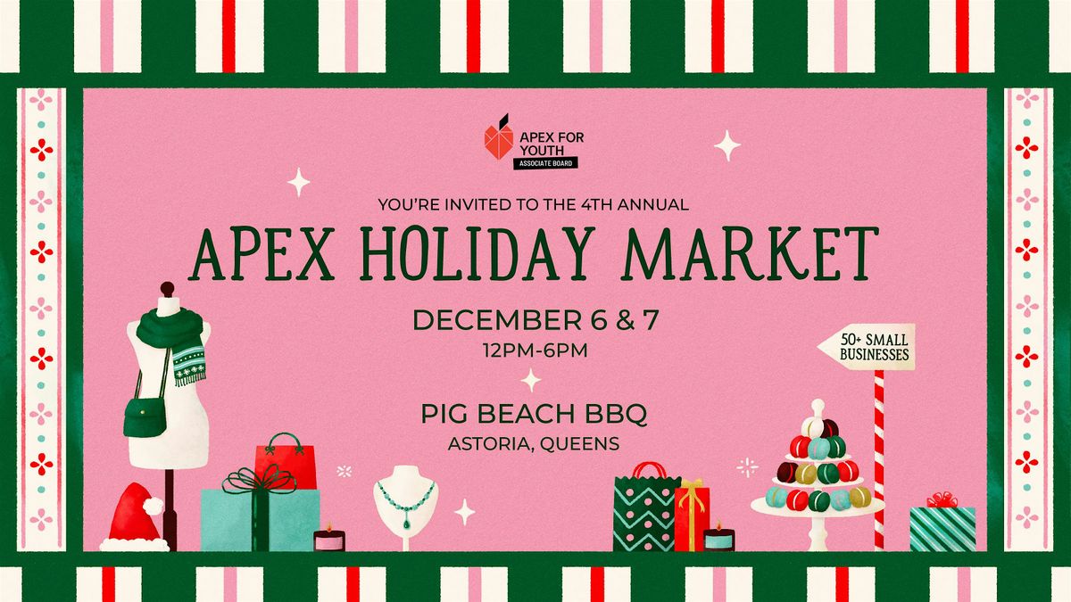Apex Holiday Market, 6 December | Event in Queens | AllEvents