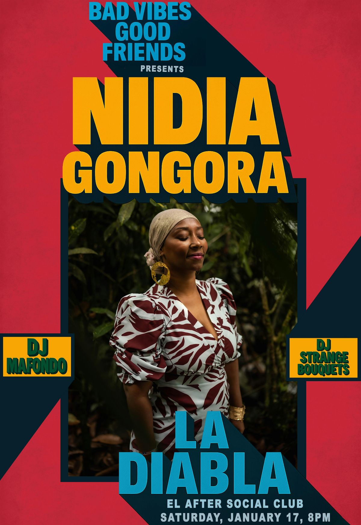 Nidia Gongora, La Diabla DJs Strange Bouquets & Mafondo, 17 January | Event in San Diego | AllEvents