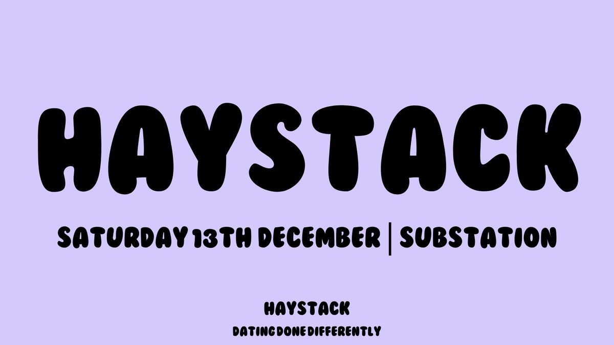 HAYSTACK DATING  | ROCK CLIMBING | BRIXTON | SATURDAY 13TH DECEMBER, 13 December | Event in London | AllEvents
