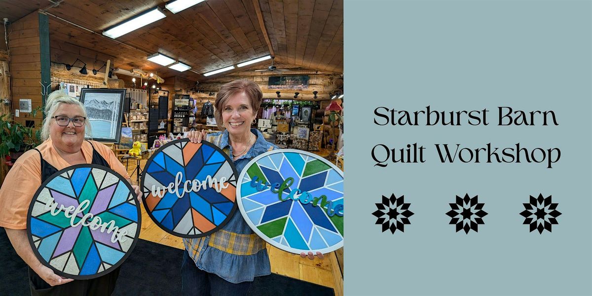 Starburst Barn Quilt Workshop, 24 January | Event in Albany | AllEvents