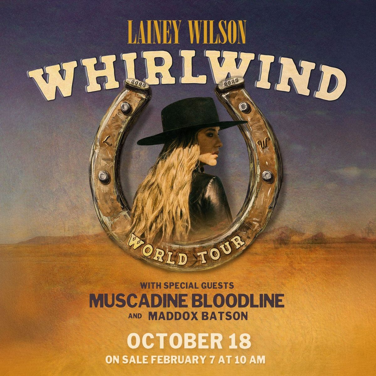 Lainey Wilson  Ernest & Maddox Batson, 12 September | Event in Bossier City | AllEvents
