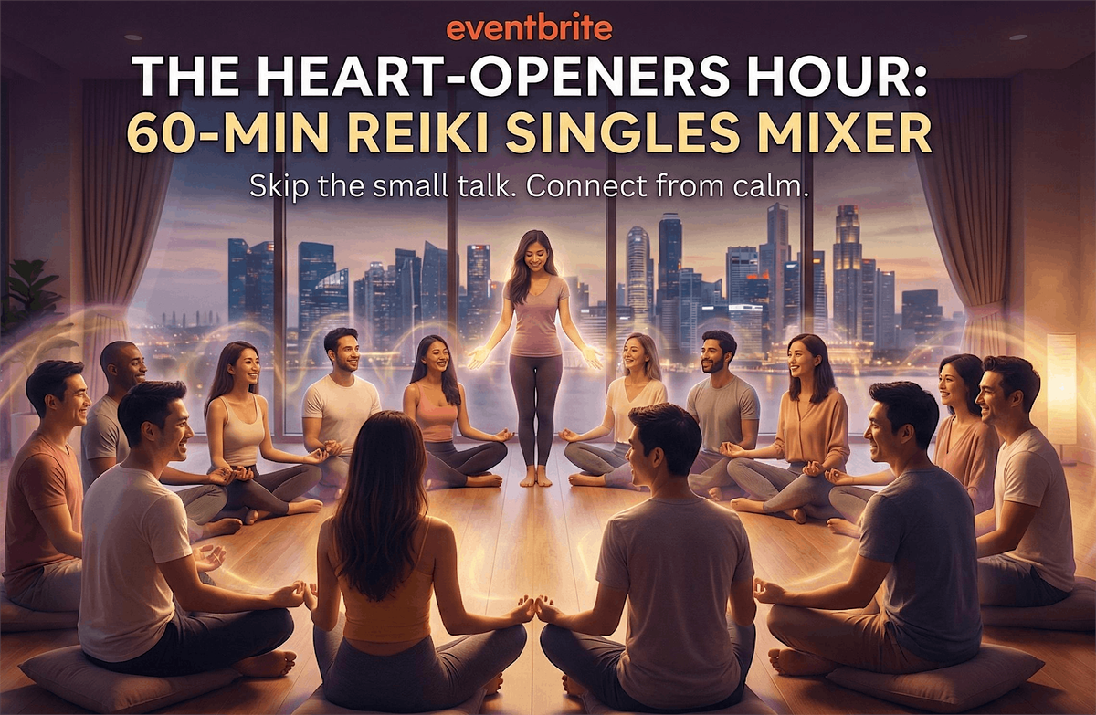 The Heart-Openers Hour: 60-Min Reiki Singles Mixer, 30 November | Event in Singapore | AllEvents