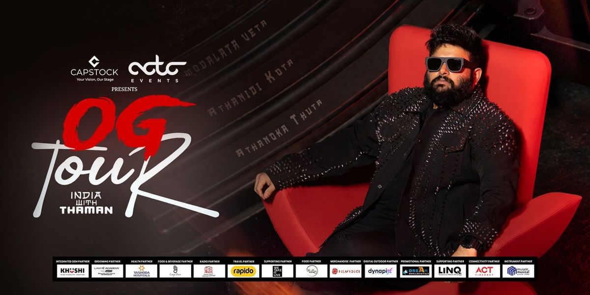 OG TOUR INDIA WITH THAMAN - LIVE IN HYDERABAD