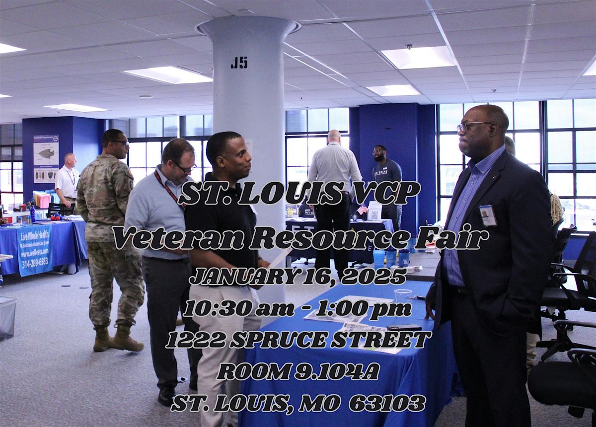 St. Louis Veterans Curation Program Resource Fair, 16 January | Event in St. Louis | AllEvents