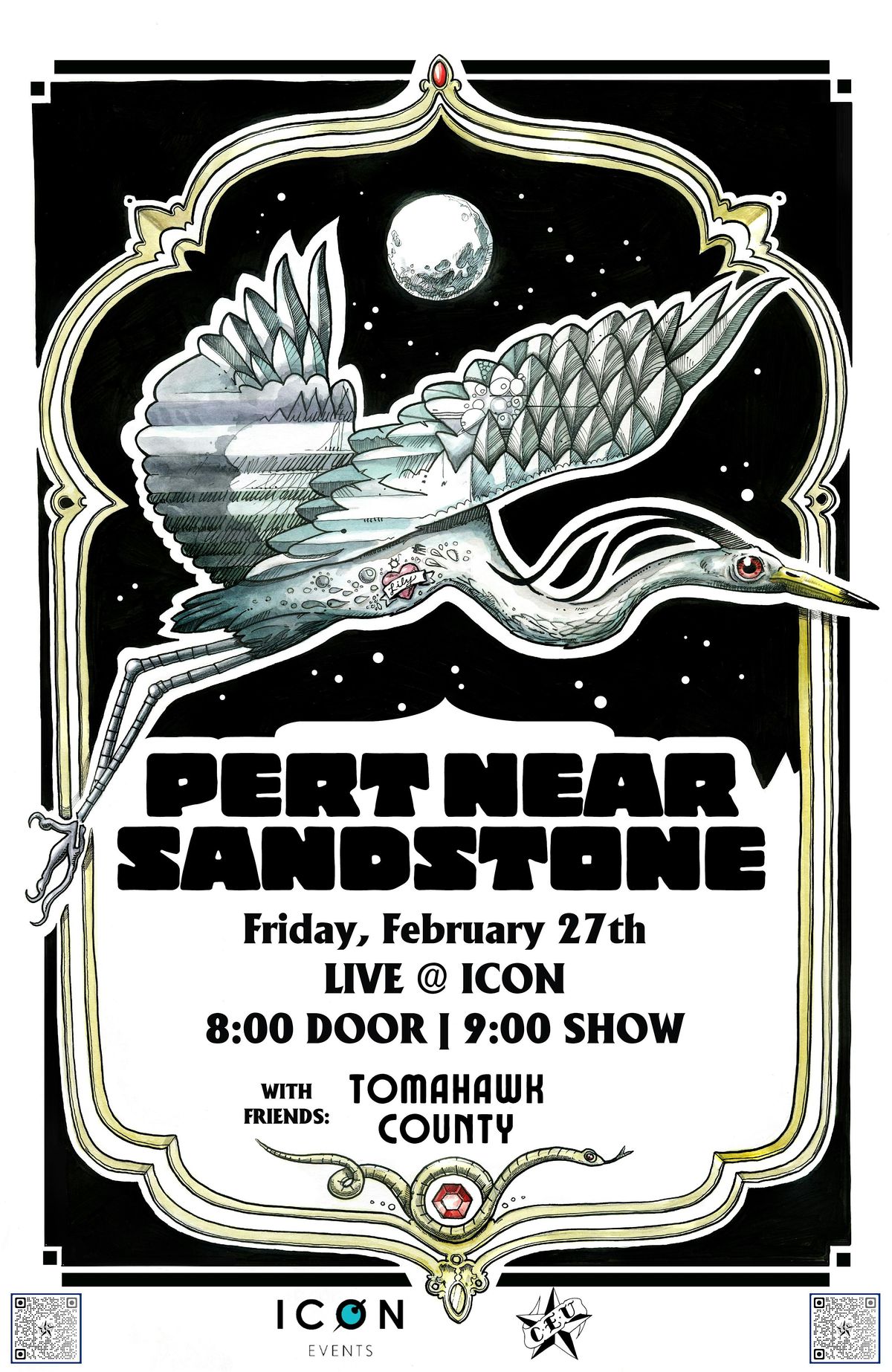 PERT NEAR SANDSTONE returns to ICON w/ Tomahawk County, 27 February | Event in Sioux Falls | AllEvents