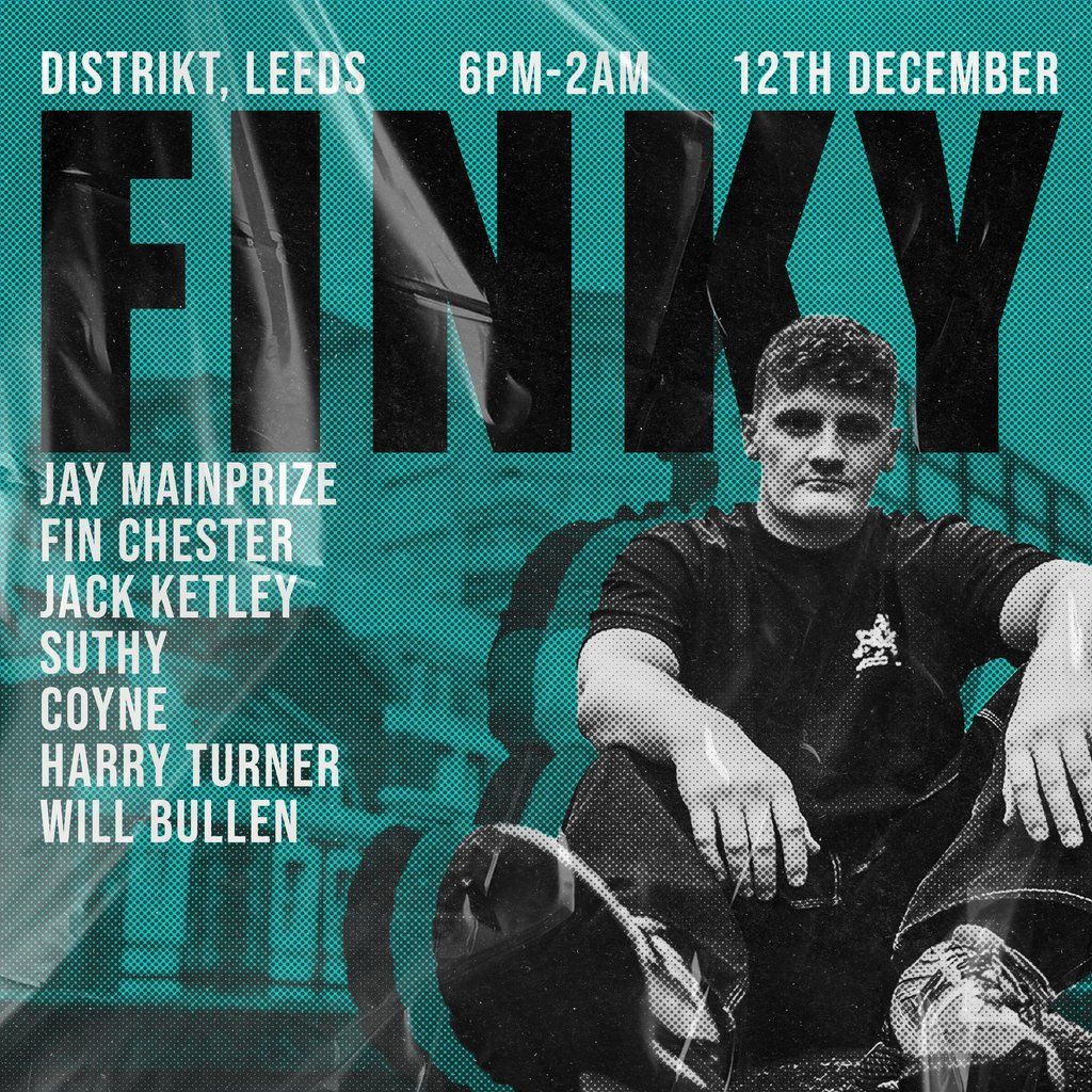 Funkin Presents FINKY, 12 December | Event in Leeds | AllEvents