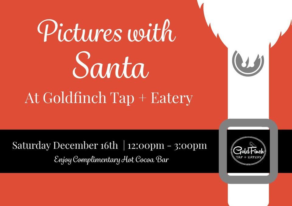 Pictures with Santa @ Goldfinch Tap + Eatery, Goldfinch Tap + Eatery