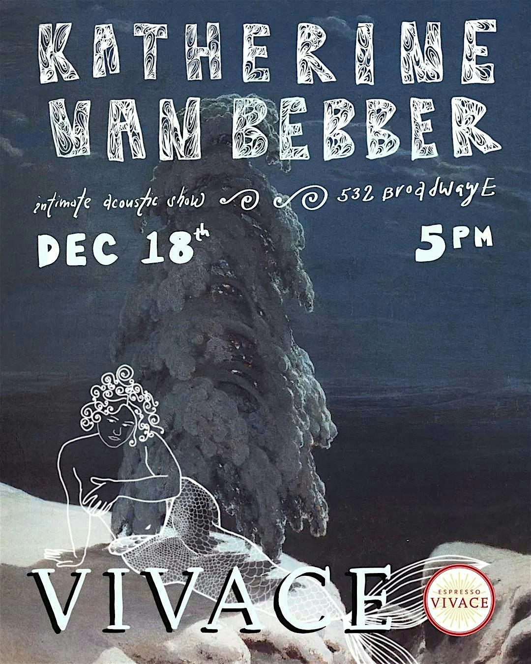 Katherine Van Bebber at Espresso Vivace, 18 December | Event in Seattle | AllEvents