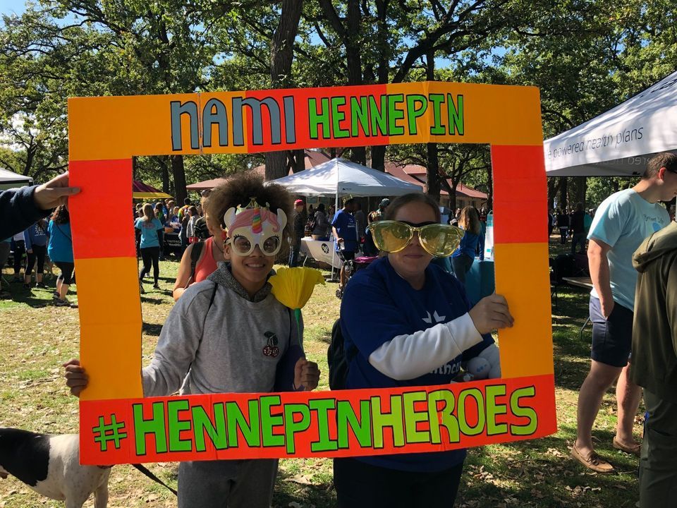 NAMIWalks 2022 Team Hennepin Heroes Minnehaha Falls Minneapolis 