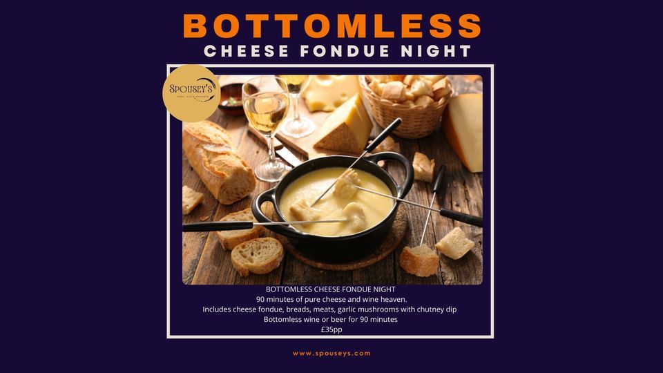 Bottomless Cheese Fondue Night, Spousey's Coffee, Wine & Charcuterie
