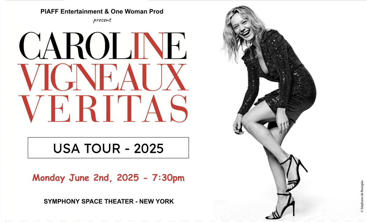 Caroline Vigneaux at Aventura Arts and Cultural Center, 31 May | Event in Aventura | AllEvents
