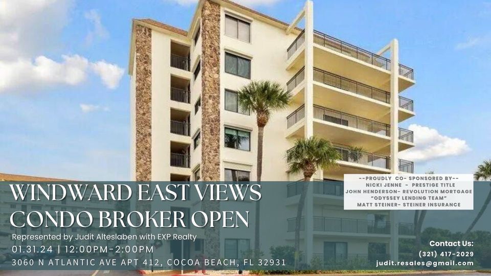 Windward East Views Broker Open, Windward East Condominium Association