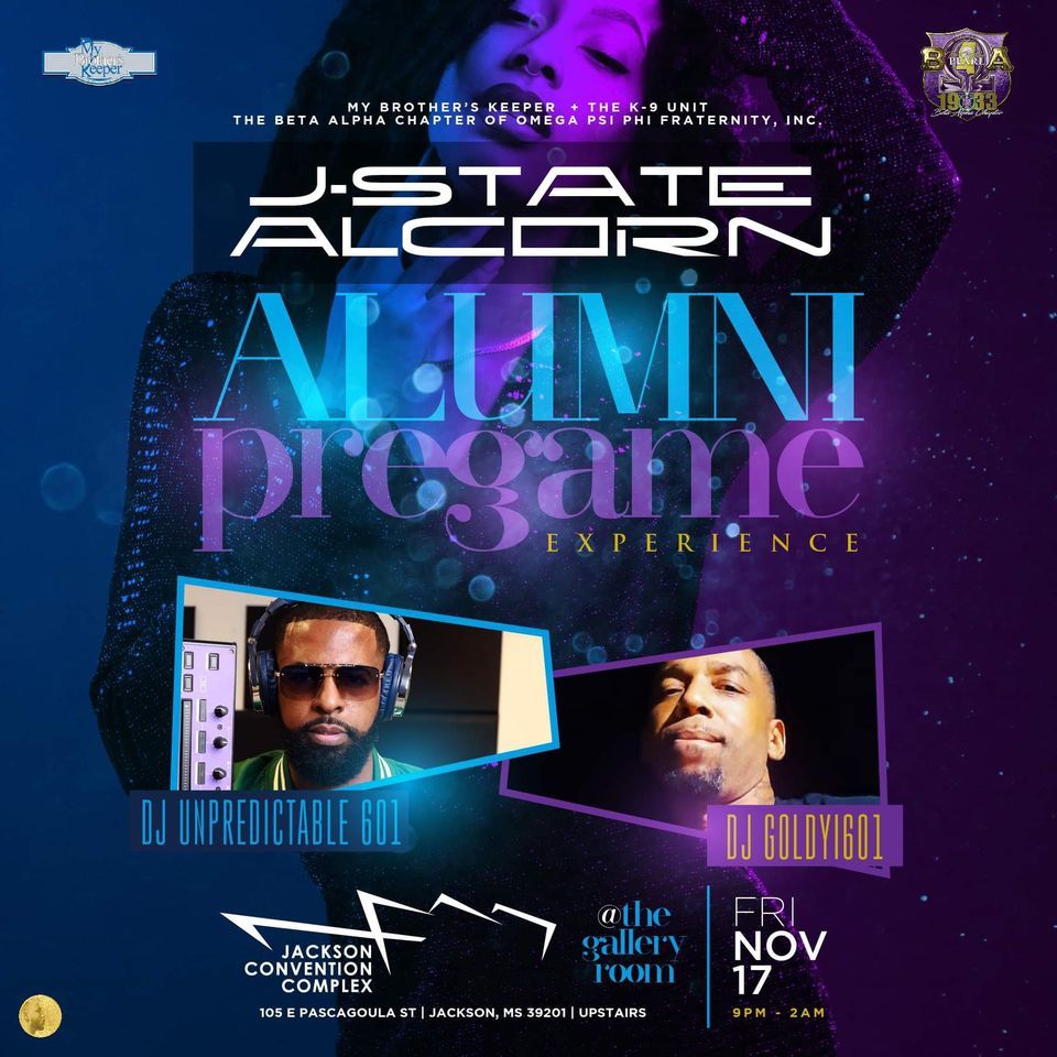 JSTATE VS. ALCORN ALUMNI PREGAME EXPERIENCE + PURPLE FRIDAY JXN