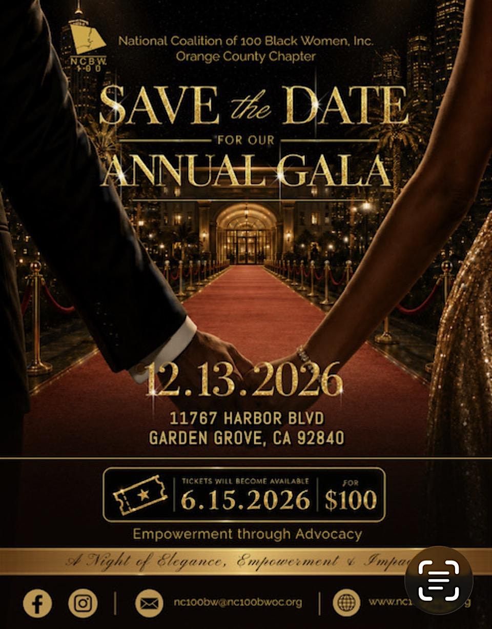 Empowerment Through Advocacy: 2026 NCBW Inc, Orange County Annual Gala ...