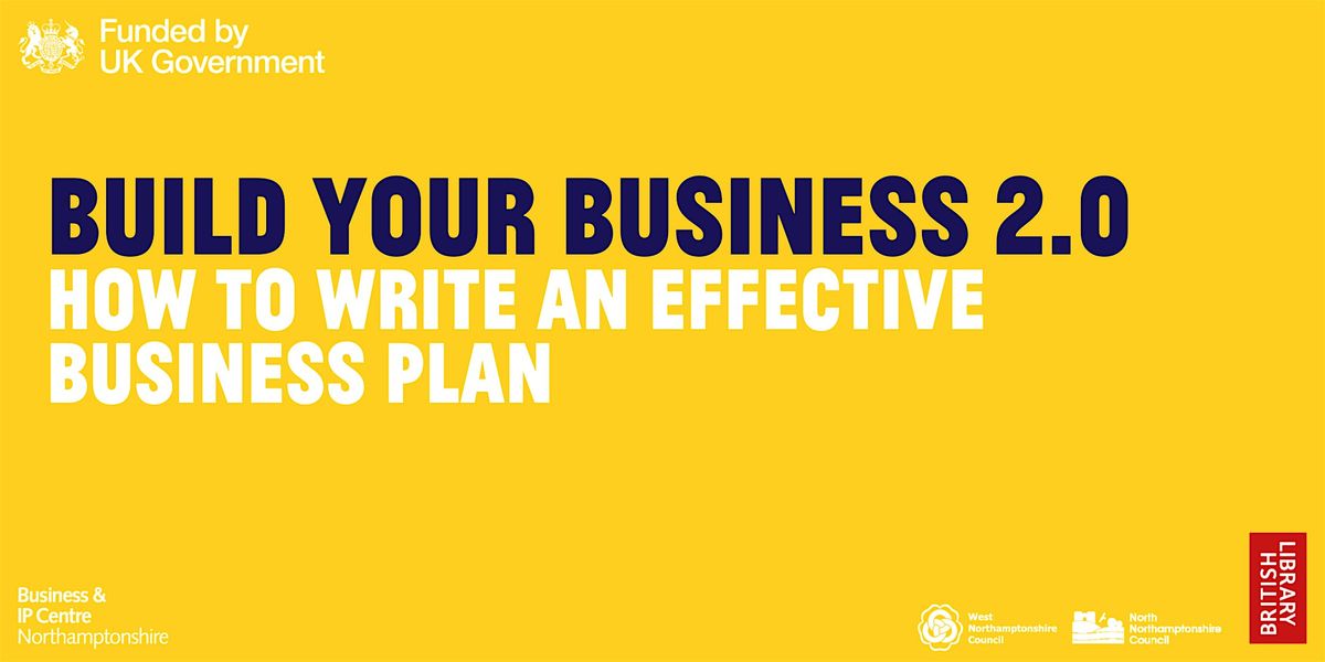 How to write an effective business plan workshop, 28 January | Event in Towcester | AllEvents