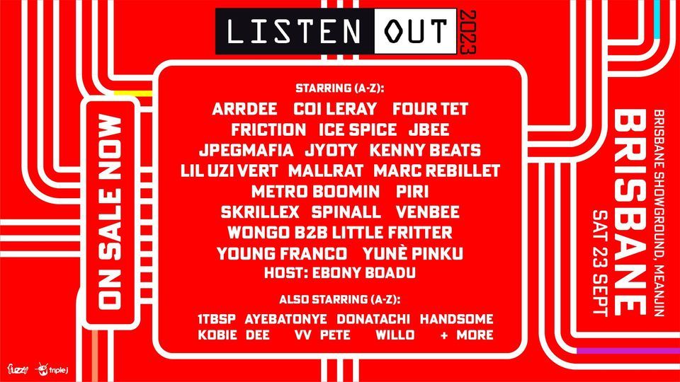 Listen Out Brisbane 2023, Brisbane Showgrounds, Newstead, September 23