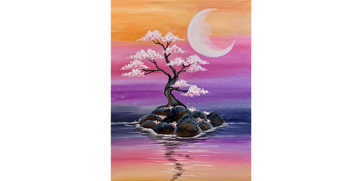 Serene Beauty - Paint and Sip in Sacramento | Classpop!™, 11 January | Event in Elk Grove | AllEvents
