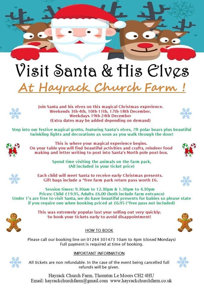 Morning Christmas Grotto, Hayrack Church Farm, Chester, December 10