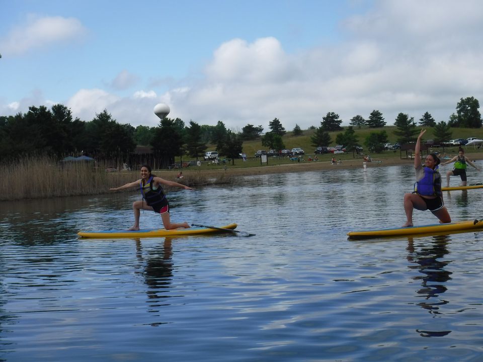 SUP Yoga, Brighton MI, Island Lake Recreation Area, Whitmore Lake, 24