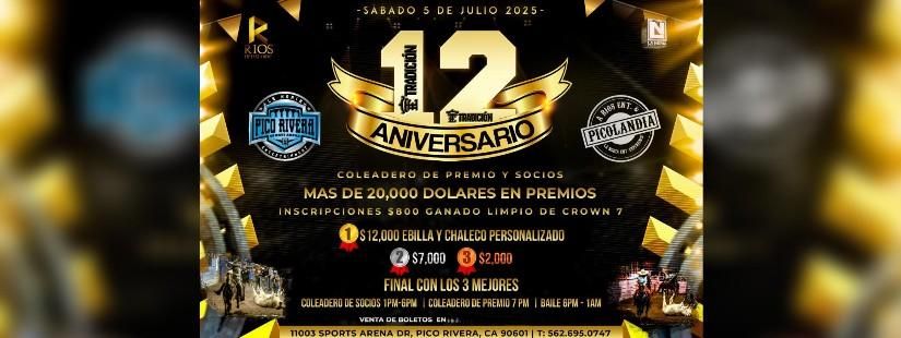 12 ANIVERSARIO TRADICION , 5 July | Event in Pico Rivera | AllEvents
