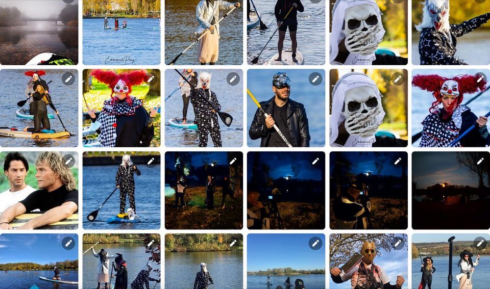 HALLOWEEN SUP PARADE Stand Up Paddle Luxembourg, remich, October 30