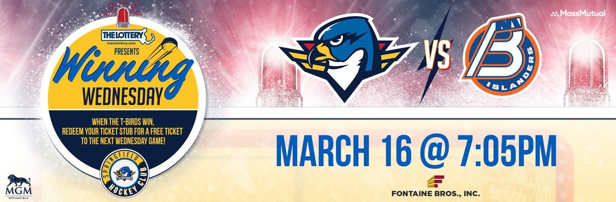 Springfield Thunderbirds vs. Bridgeport Islanders, 6 November | Event in Springfield | AllEvents