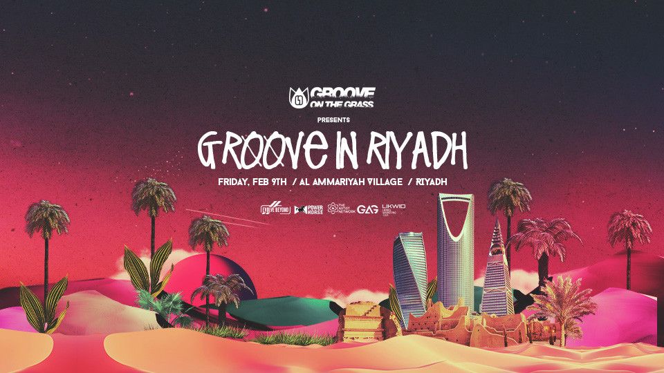 Groove On The Grass in Riyadh, Al Ammaria Village, Riyadh, 9 February