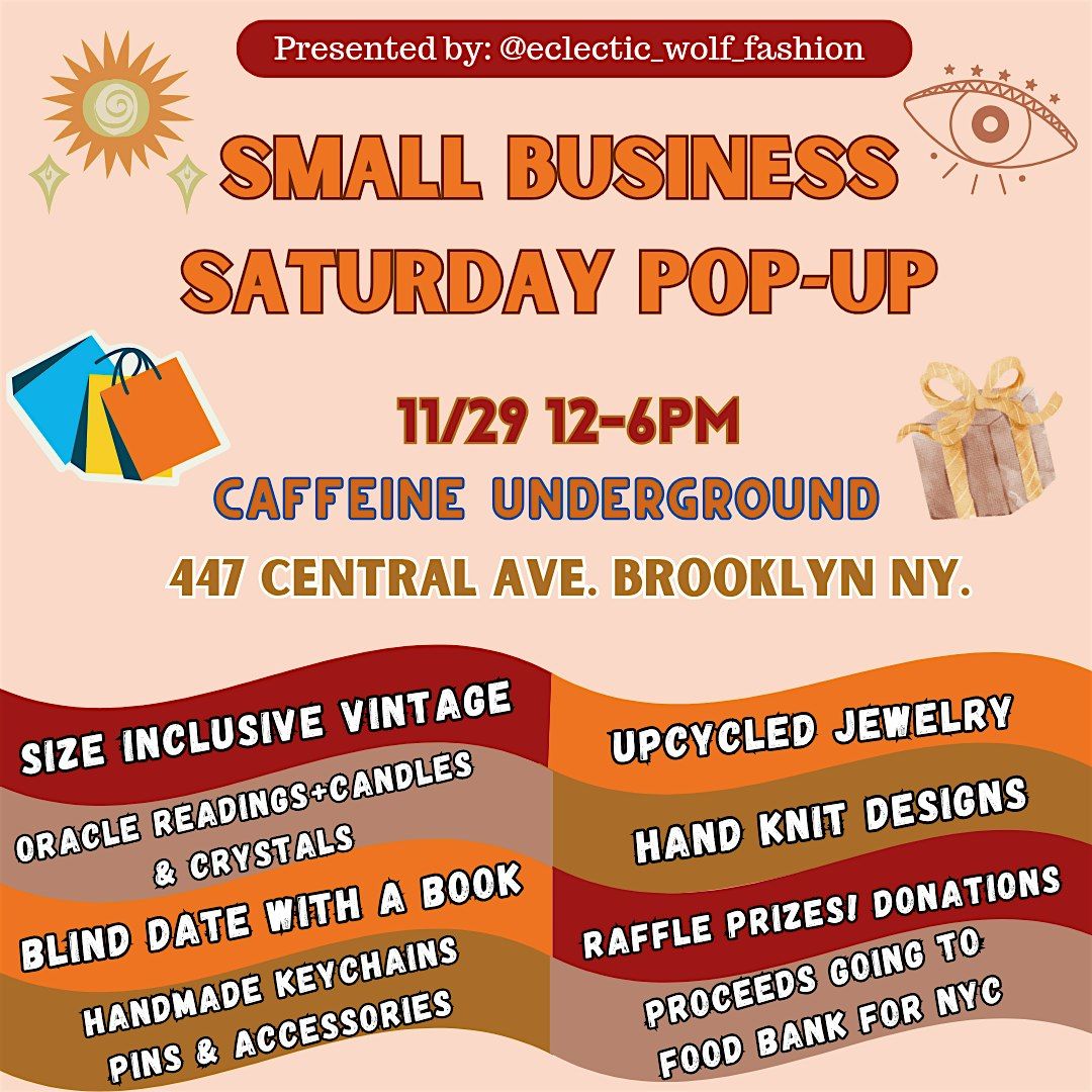 Small Business Saturday Pop-Up, 29 December | Event in Brooklyn | AllEvents