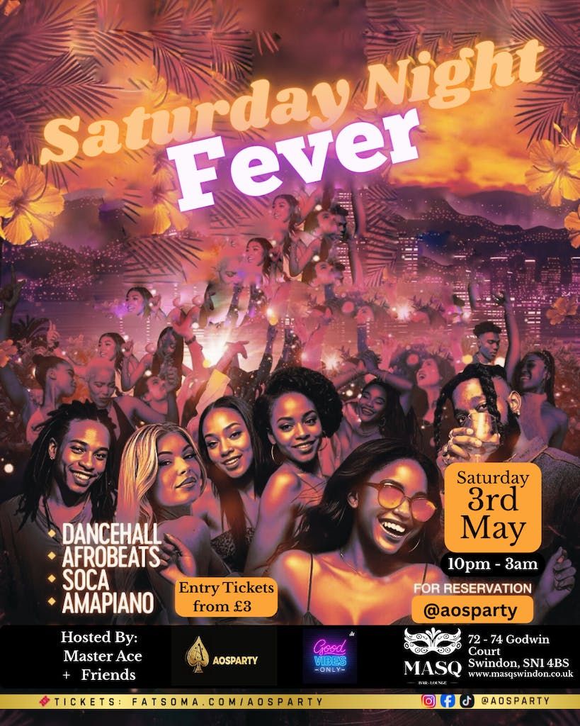 🎵 Saturday Night Fever (SWINDON) 🎵, 3 May | Event in Swindon | AllEvents
