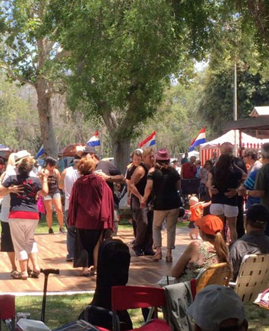 Annual Holland Festival celebrating Dutch Kings Day, Long Beach POA