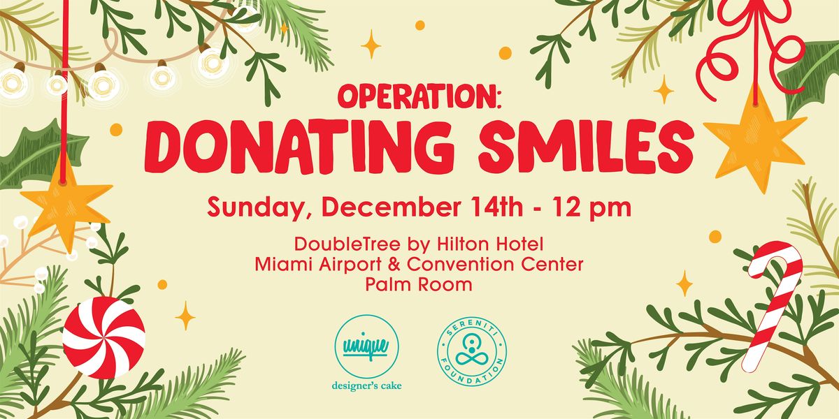 Operation: Donating Smiles 2025, 14 December | Event in Miami | AllEvents