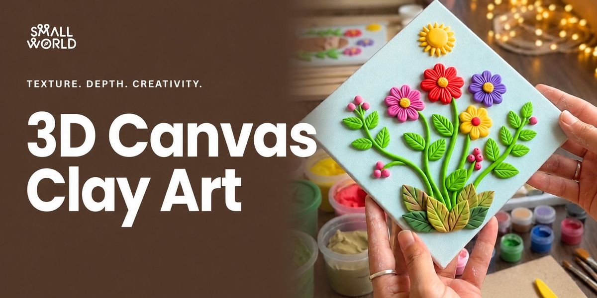 3D Canvas Clay Art