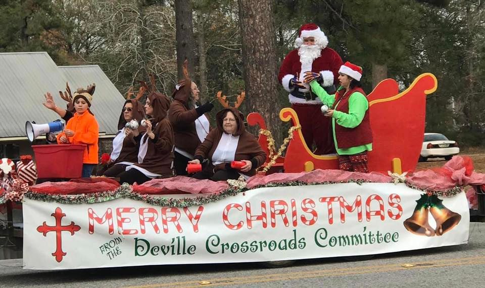 Annual Deville Christmas Parade, Deville, Louisiana, December 11 2022
