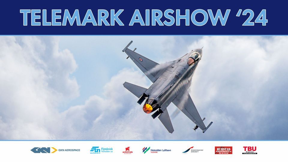 Telemark Airshow 2024 (TAS24), Telemark Airshow, Notodden, September 1